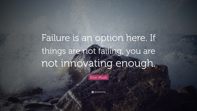 Elon Musk on Failure and Innovation